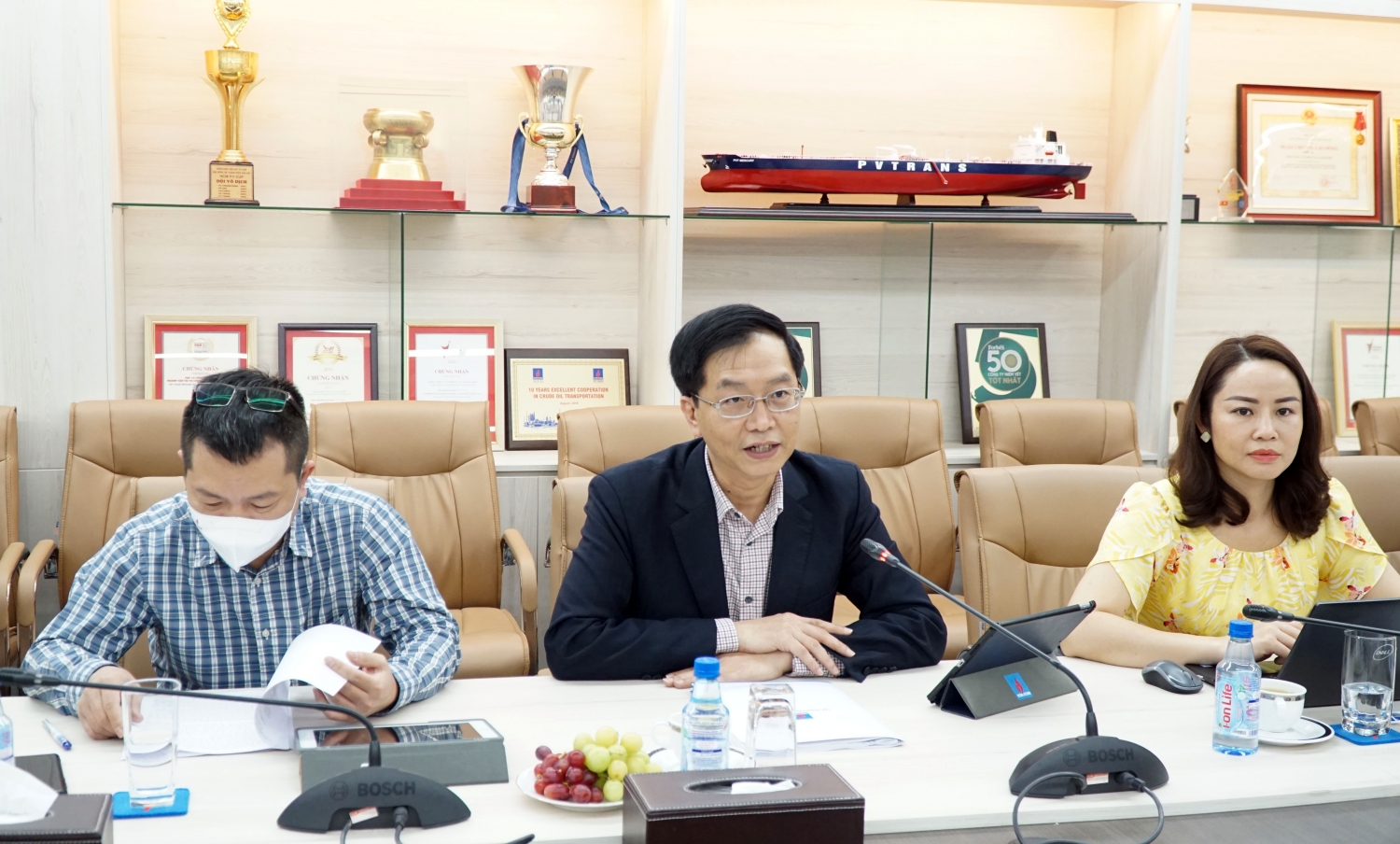 Đồng chí Trần Quang Dũng - Ủy viên Ban Thường vụ Đảng ủy, Trưởng ban Truyền thông và Văn hóa doanh nghiệp (TT&VHDN) Tập đoàn, Tổ trưởng Tổ triển khai Đề án