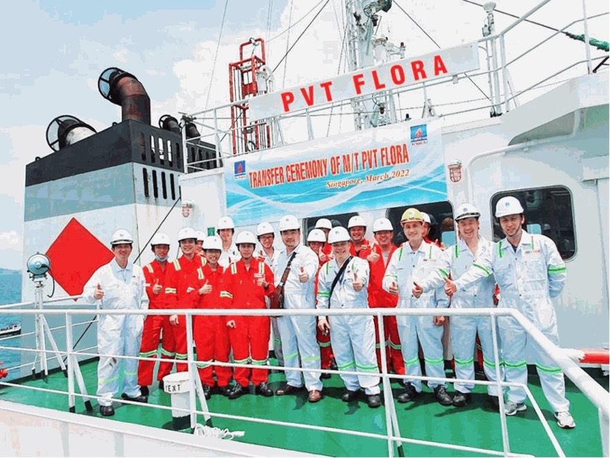 Lễ tiếp nhận tàu PVT FLORA