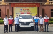 PVOIL tặng xe cứu thương phục vụ công tác phòng chống dịch COVID-19