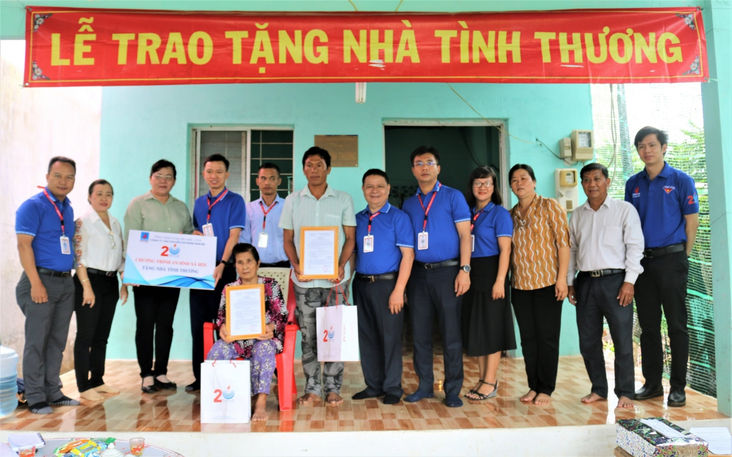 KĐN phối hợp trao tặng 2 căn nhà tình thương tại huyện Cần Giờ, Tp.HCM