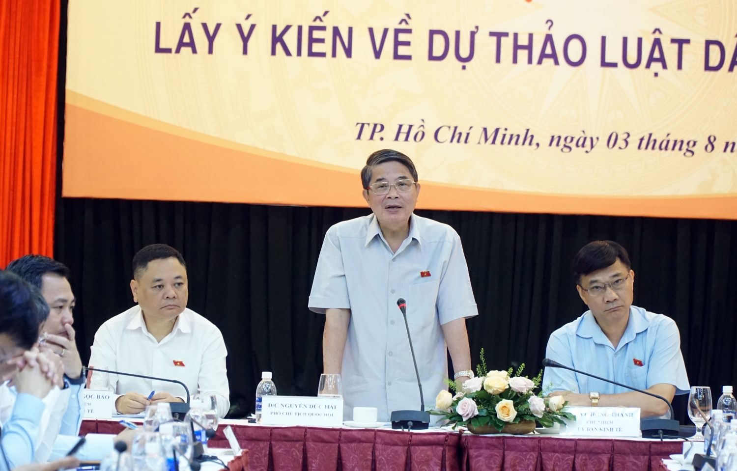 đồng chí Nguyễn Đức Hải - Ủy viên Trung ương Đảng, Phó Chủ tịch Quốc hội 