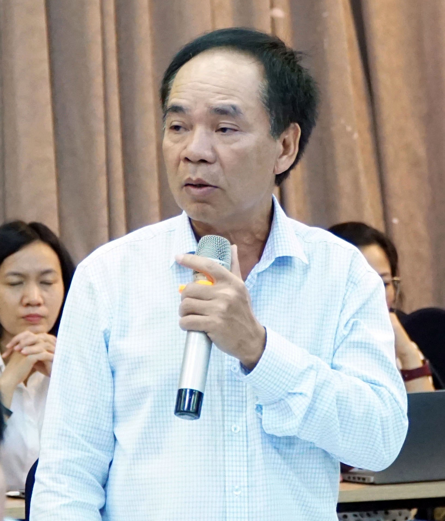 Đồng chí Nguyễn Quốc Thập - Chủ tịch Hội Dầu khí Việt Nam ý kiến