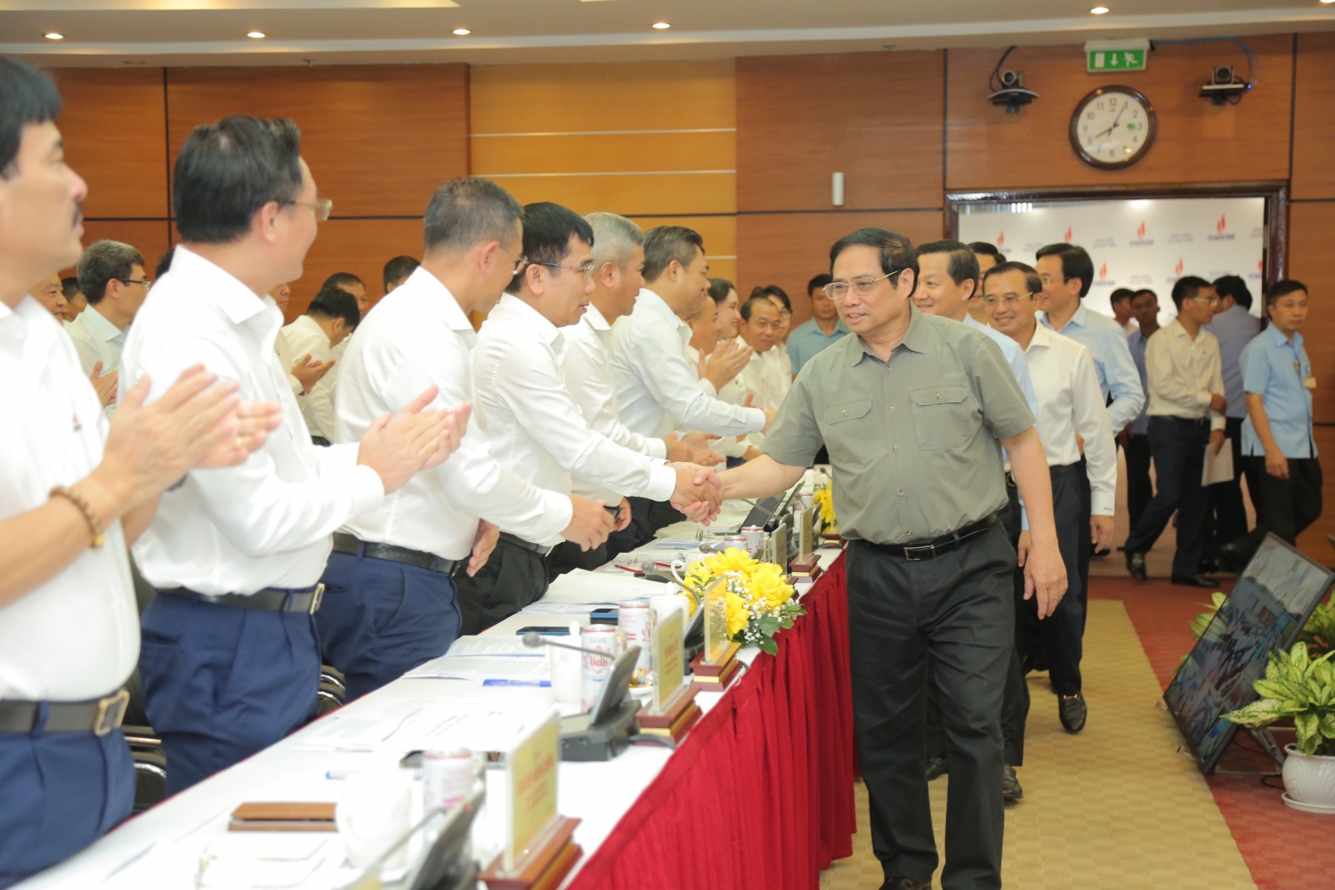 Thủ tướng Chính phủ Phạm Minh Chính làm việc với Petrovietnam Thủ tướng Chính phủ Phạm Minh Chính làm việc với Petrovietnam