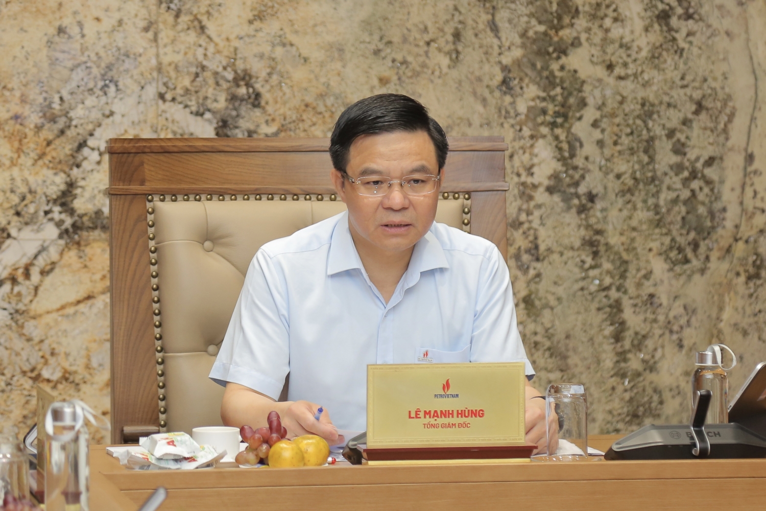 Tổng giám đốc Petrovietnam Lê Mạnh Hùng kết luận Hội nghị
