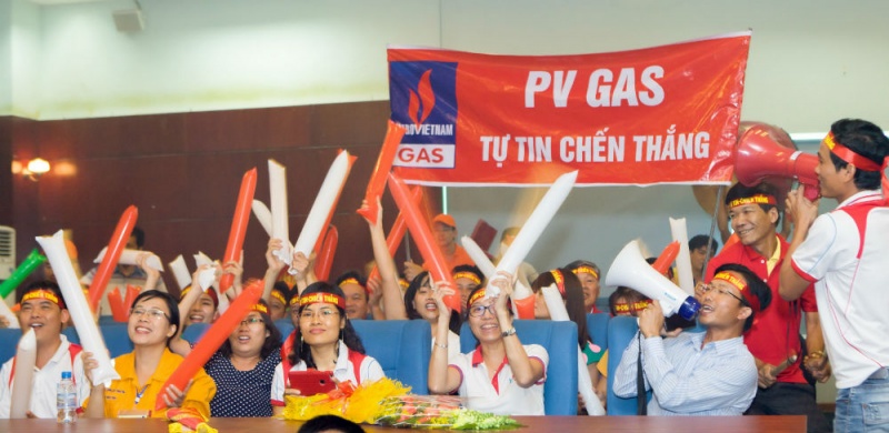 pv gas dat giai cao tai hoi thi an toan ve sinh vien gioi nganh dau khi