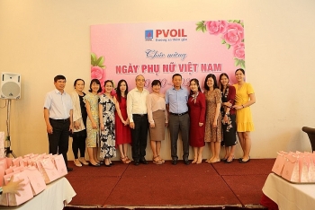 PVOIL chúc mừng nữ CBCNV nhân ngày Phụ nữ Việt Nam 20/10