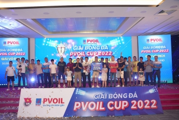 Giải bóng đá PVOIL Cup năm 2022 thành công tốt đẹp