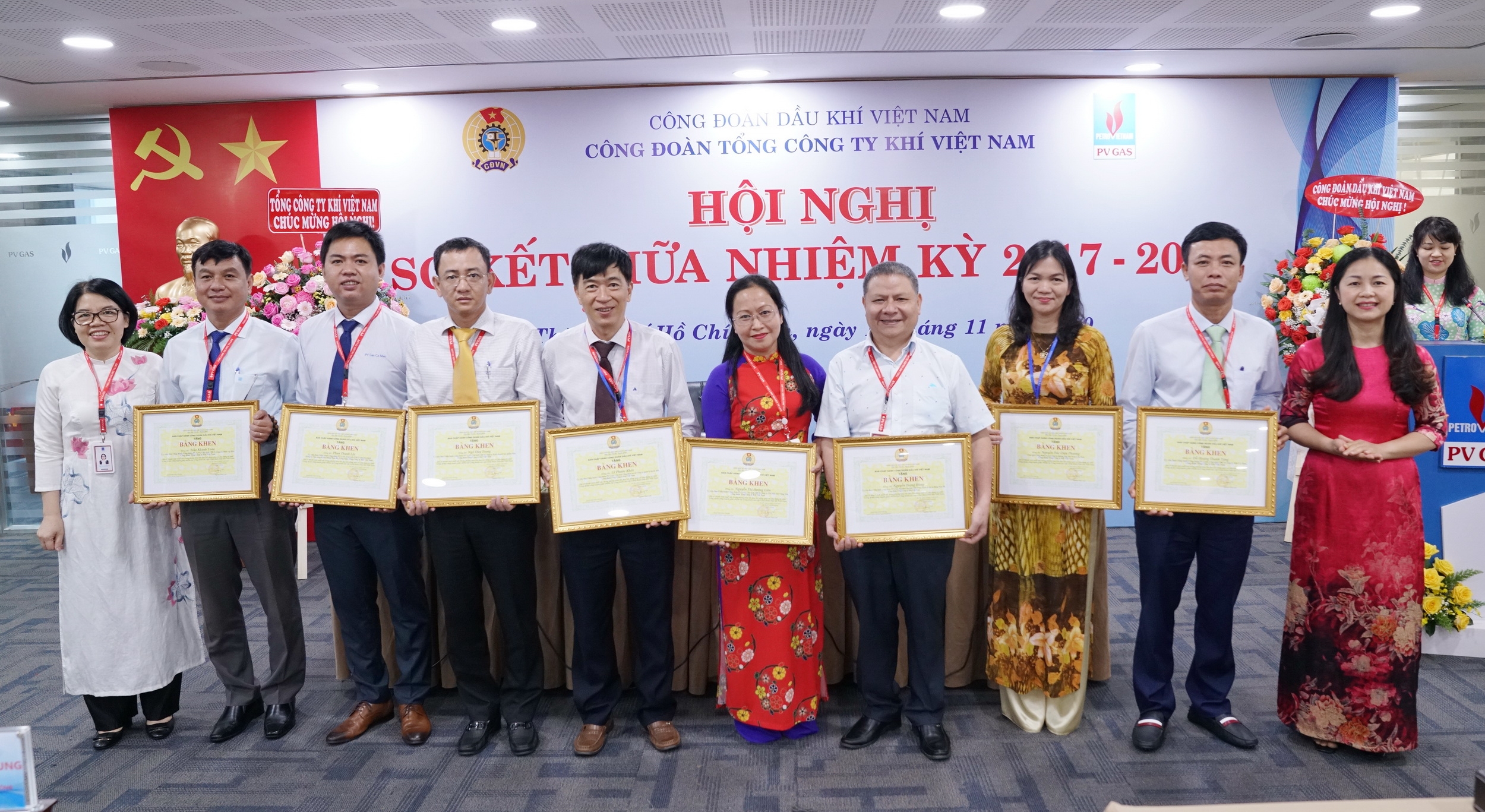 Công đoàn PV GAS sơ kết giữa nhiệm kỳ 2017 – 2022