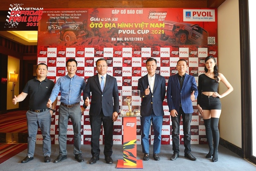 Chiều qua (1/12), buổi gặp gỡ báo chí Giải đua xe địa hình Việt Nam PVOIL CUP 2021 với sự góp mặt của các thành viên Ban tổ chức, Ban điều hành, Ban Thiết kế & Thi Công đường đua, đại diện Ủy ban An toàn Giao thông quốc gia và nhà tài trợ tên giải PVOIL