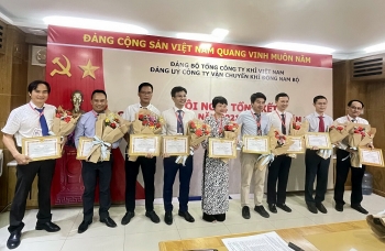 Đảng bộ Công ty Vận chuyển Khí Đông Nam Bộ tổng kết công tác năm 2021