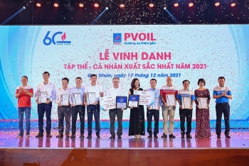 PVOIL vinh danh các “Tập thể, cá nhân xuất sắc nhất năm 2021”