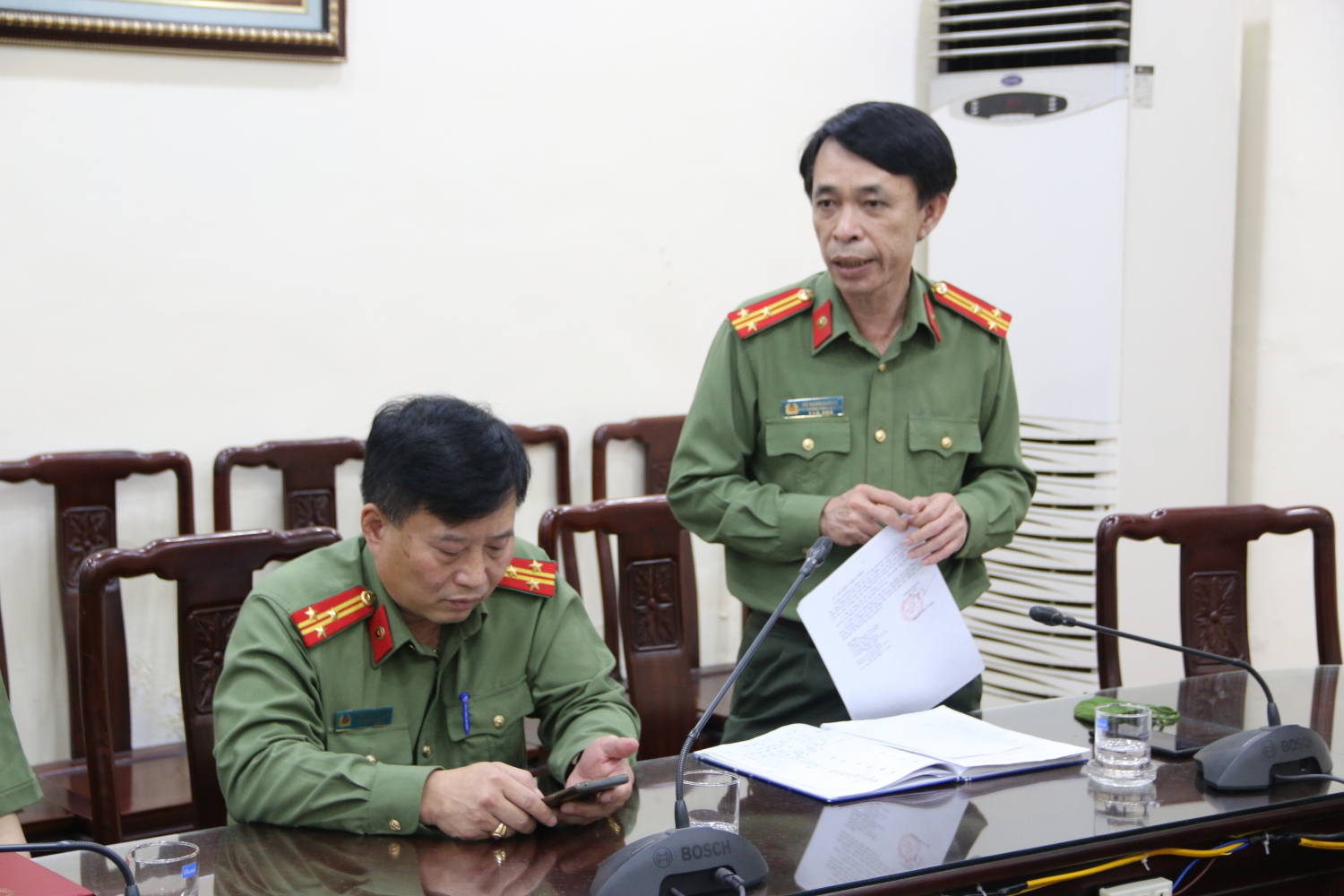 PVTrans trao tặng 40 máy tính cho cán bộ, chiến sỹ Công an quận Ba Đình