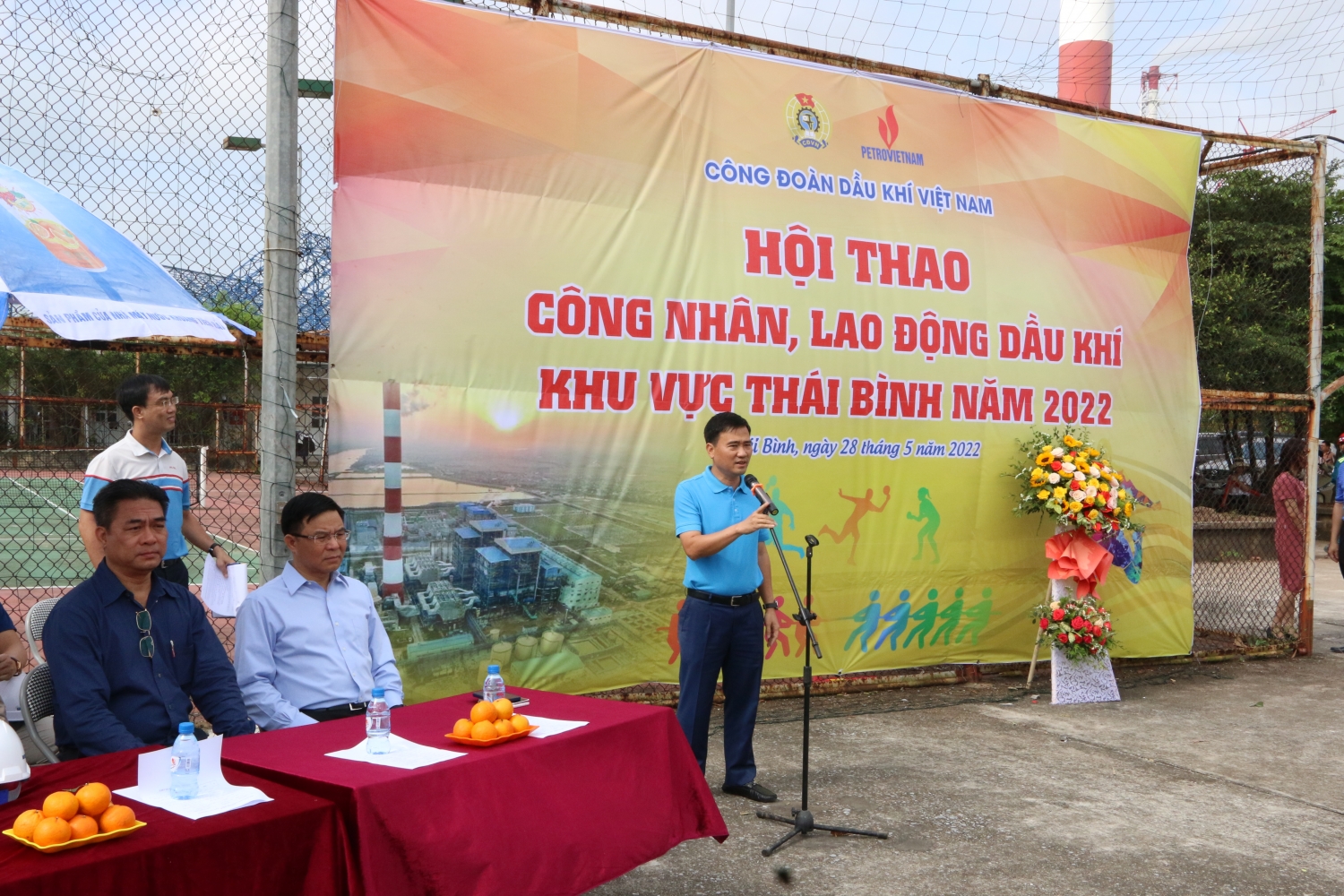 Công đoàn Dầu khí Việt Nam tổ chức Hội thao công nhân, lao động khu vực Thái Bình