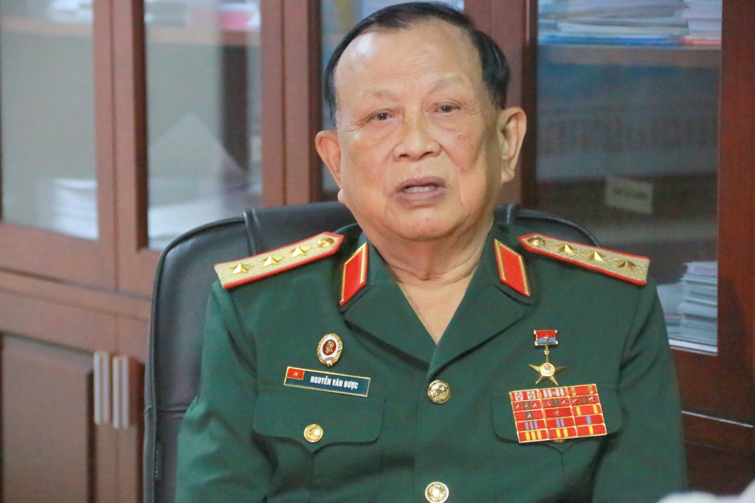 Thượng tướng, Anh hùng LLVT nhân dân Nguyễn Văn Được, Chủ tịch Hội CCB Việt Nam