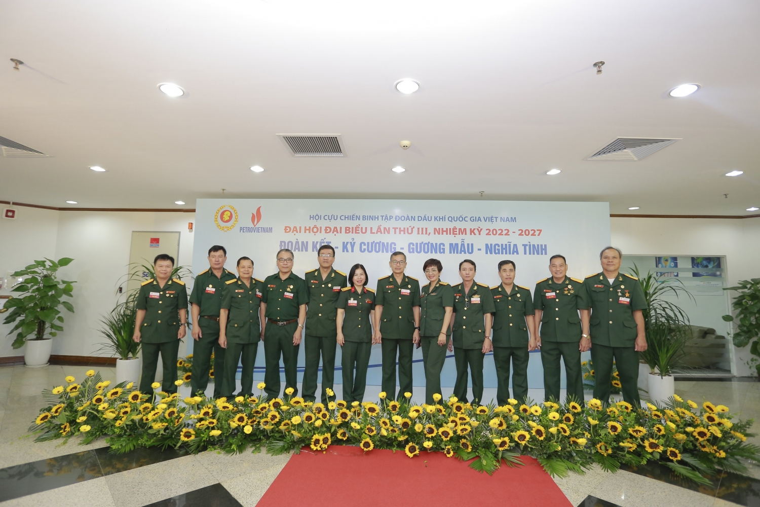 Đại hội đại biểu Hội Cựu chiến binh Tập đoàn Dầu khí Quốc gia Việt Nam lần thứ III, nhiệm kỳ 2022-2027 Đại hội đại biểu Hội Cựu chiến binh Tập đoàn Dầu khí Quốc gia Việt Nam lần thứ III, nhiệm kỳ 2022-2027