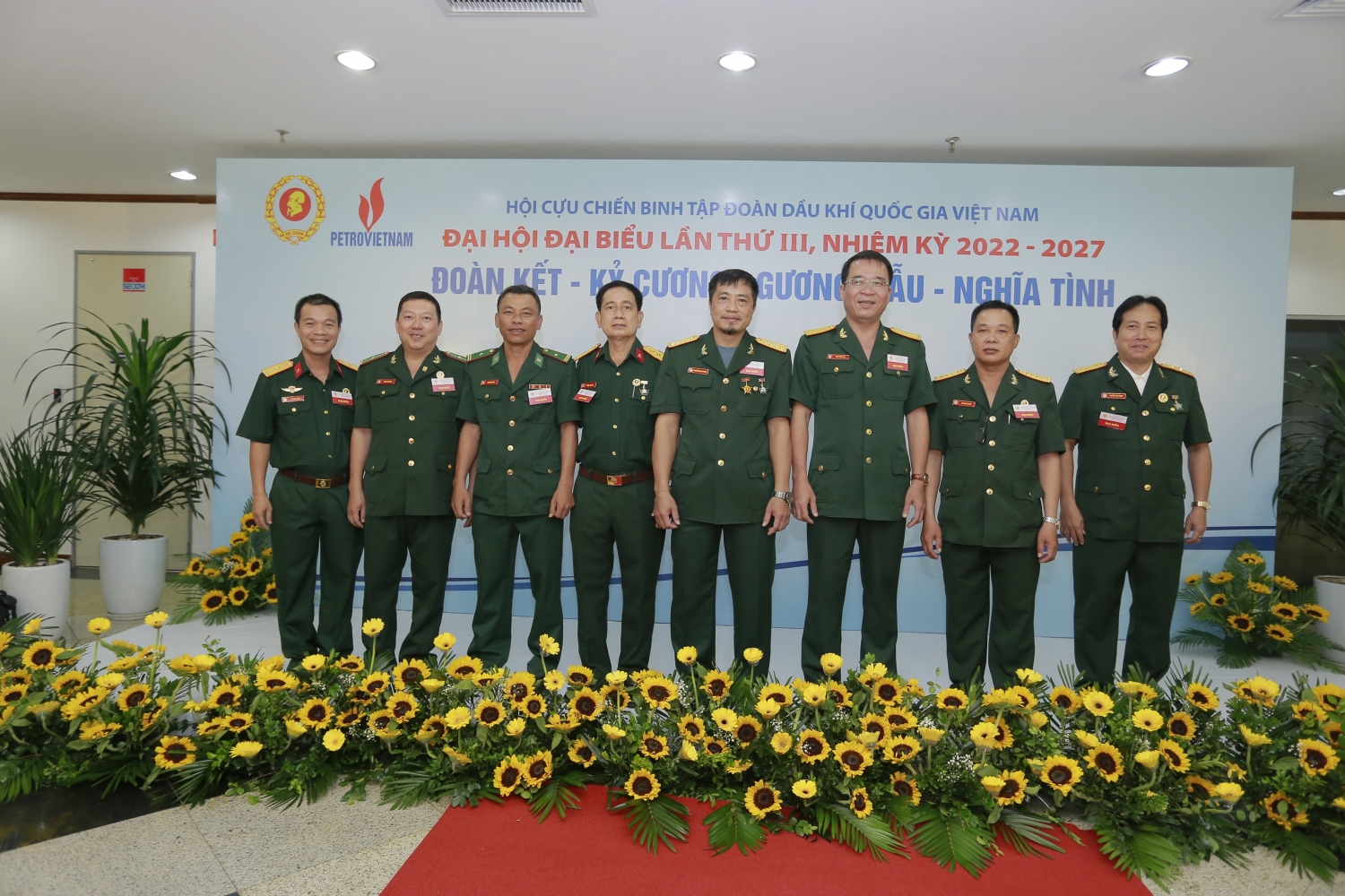 Đại hội đại biểu Hội Cựu chiến binh Tập đoàn Dầu khí Quốc gia Việt Nam lần thứ III, nhiệm kỳ 2022-2027 Đại hội đại biểu Hội Cựu chiến binh Tập đoàn Dầu khí Quốc gia Việt Nam lần thứ III, nhiệm kỳ 2022-2027