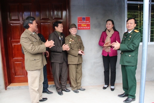 Hội CCB TĐ Dầu khí khánh thành 3 căn nhà “Nghĩa tình đồng đội” tại Thái Bình
