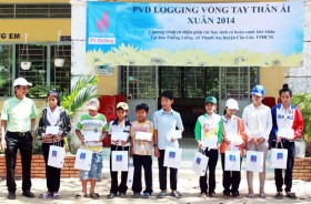PVD Logging đến với người dân ấp đảo Thiềng Liềng
