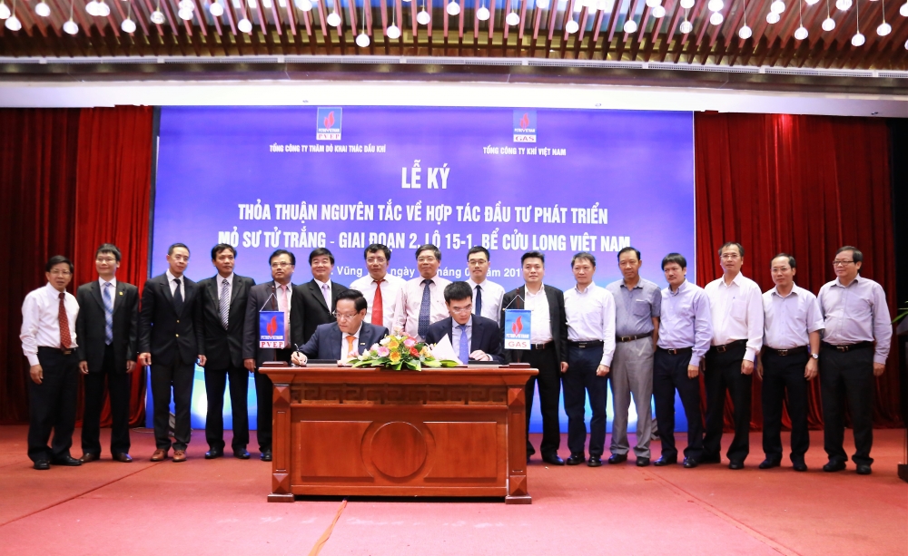 PVEP and PV GAS signs agreement to develop Phase 2 of Su Tu Trang Well