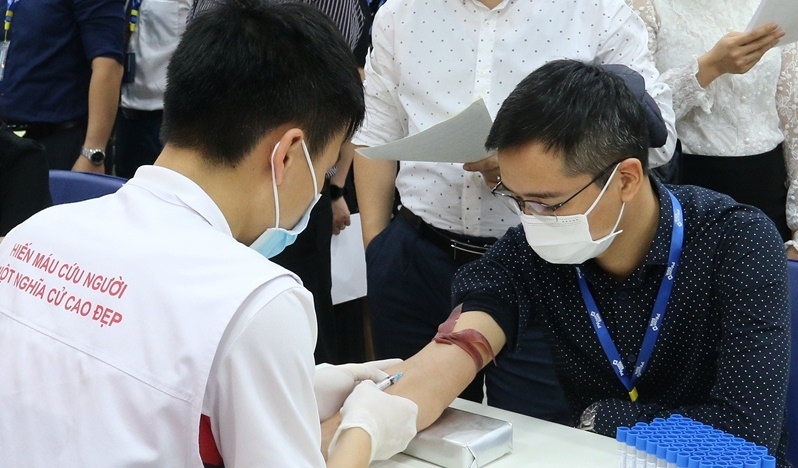 Ngày hội hiến máu “Giọt xuân hồng PVcomBank” Ngày hội hiến máu “Giọt xuân hồng PVcomBank”