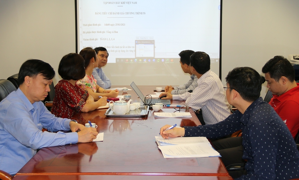 Diện mạo mới với 5S tại Cơ quan Tập đoàn Diện mạo mới với 5S tại Cơ quan Tập đoàn