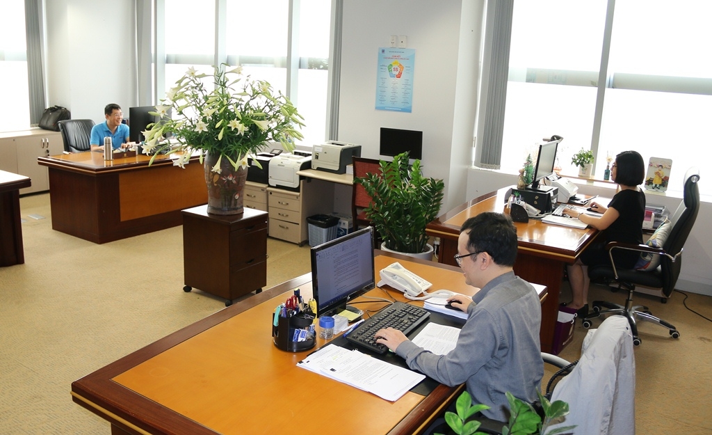 Diện mạo mới với 5S tại Cơ quan Tập đoàn Diện mạo mới với 5S tại Cơ quan Tập đoàn