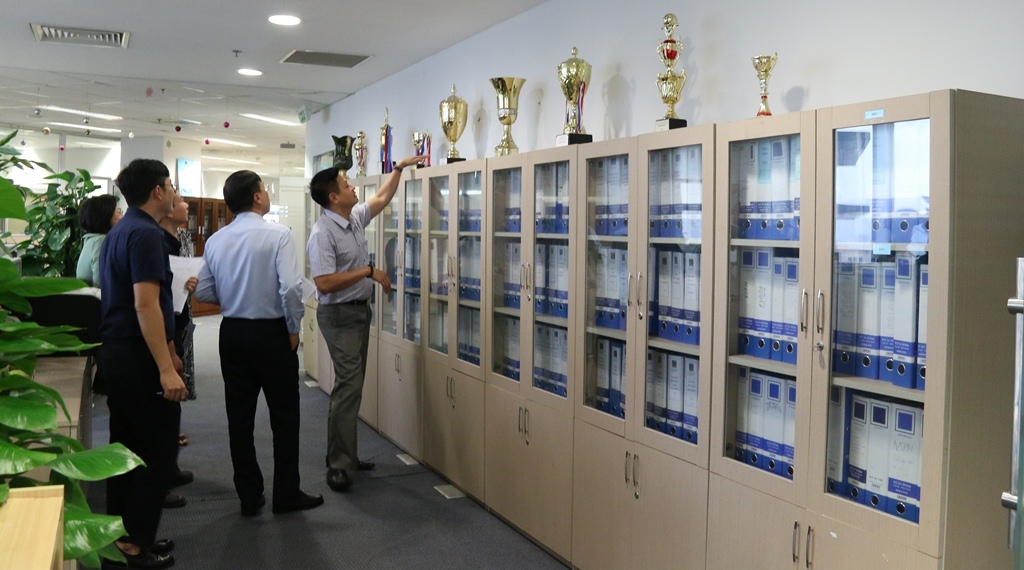 Diện mạo mới với 5S tại Cơ quan Tập đoàn Diện mạo mới với 5S tại Cơ quan Tập đoàn