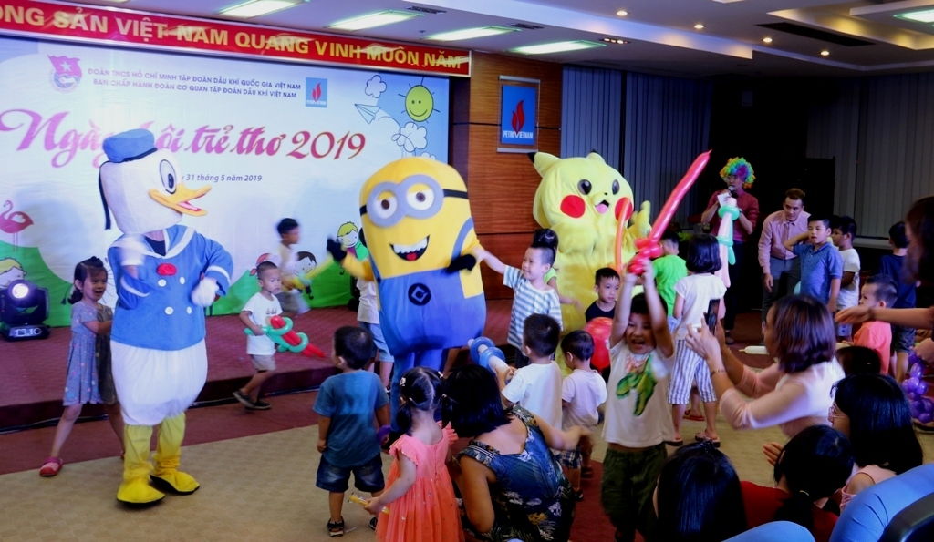 Đoàn Thanh niên Cơ quan Tập đoàn tổ chức “Ngày hội trẻ thơ 2019” doan thanh nien co quan tap doan to chuc ngay hoi tre tho 2019