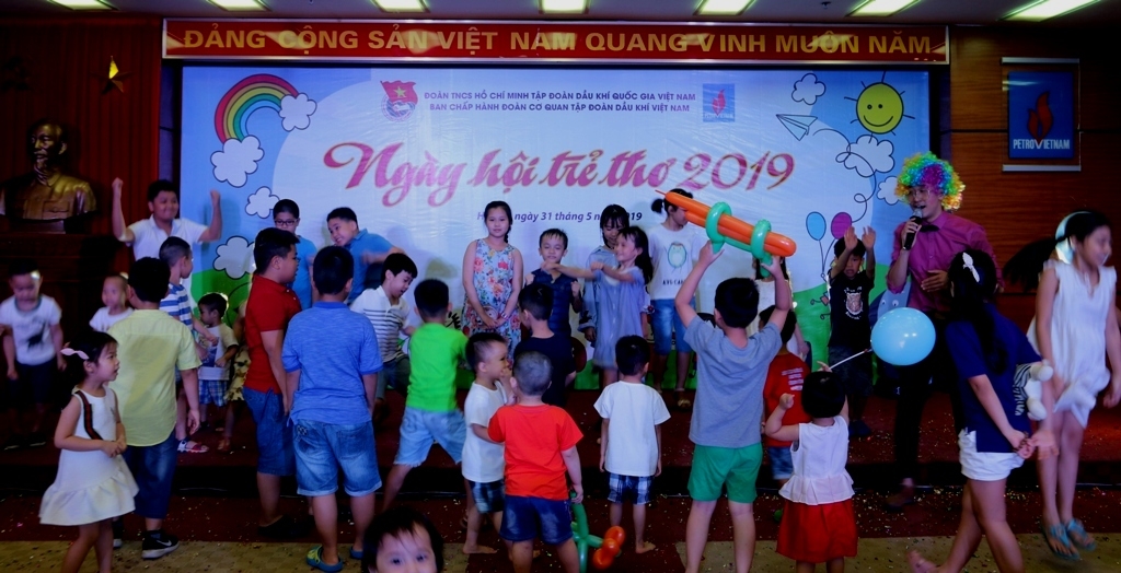 Đoàn Thanh niên Cơ quan Tập đoàn tổ chức “Ngày hội trẻ thơ 2019” doan thanh nien co quan tap doan to chuc ngay hoi tre tho 2019
