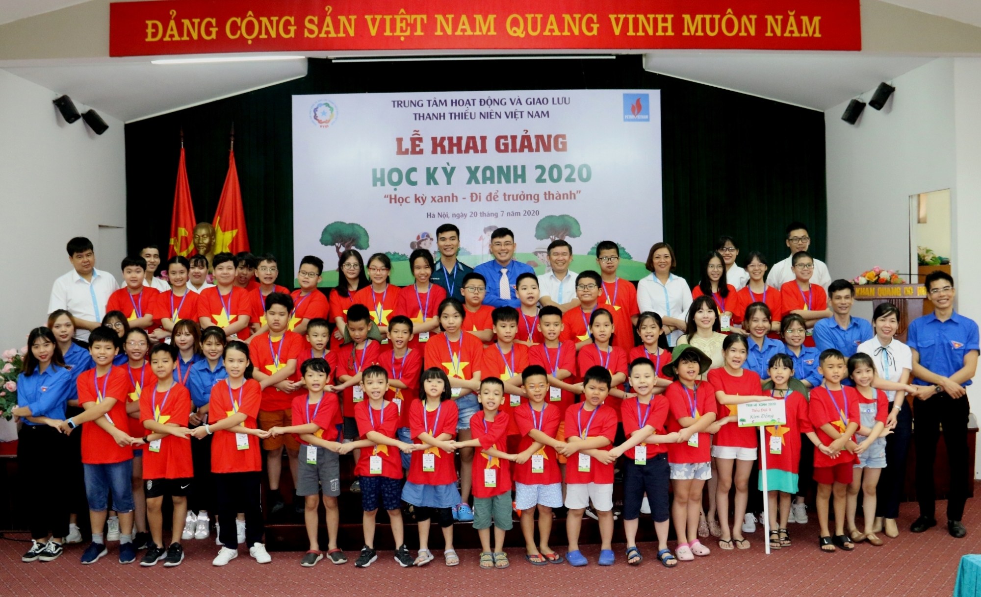 Đoàn Thanh niên Cơ quan Tập đoàn tổ chức Lễ khai giảng “Học kỳ xanh 2020” doan thanh nien co quan tap doan to chuc le khai giang hoc ky xanh 2020