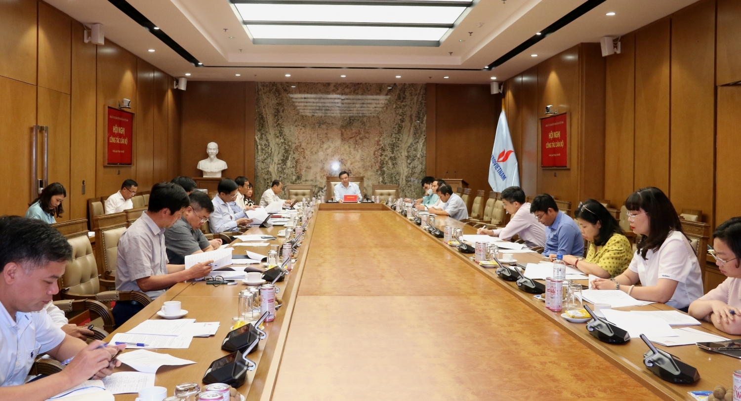Đảng bộ Cơ quan Tập đoàn tổ chức Hội nghị sơ kết công tác 6 tháng đầu năm 2022