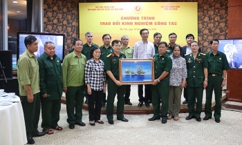 Hội CCB Tập đoàn trao đổi kinh nghiệm công tác với Hội CCB tỉnh Lai Châu