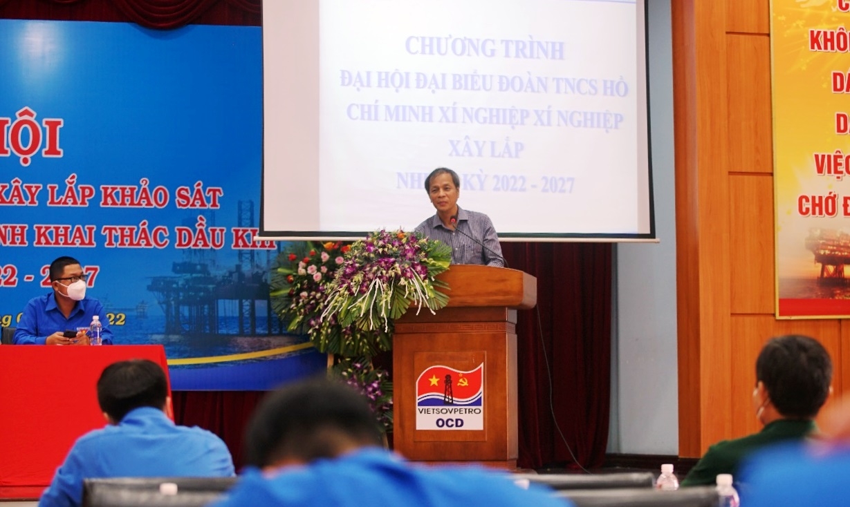 Đoàn cơ sở Xí nghiệp Xây lắp tổ chức thành công Đại hội đại biểu lần thứ VIII