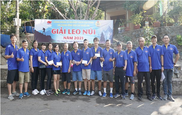 Công đoàn Xí nghiệp Dịch vụ tổ chức Giải Leo núi năm 2021