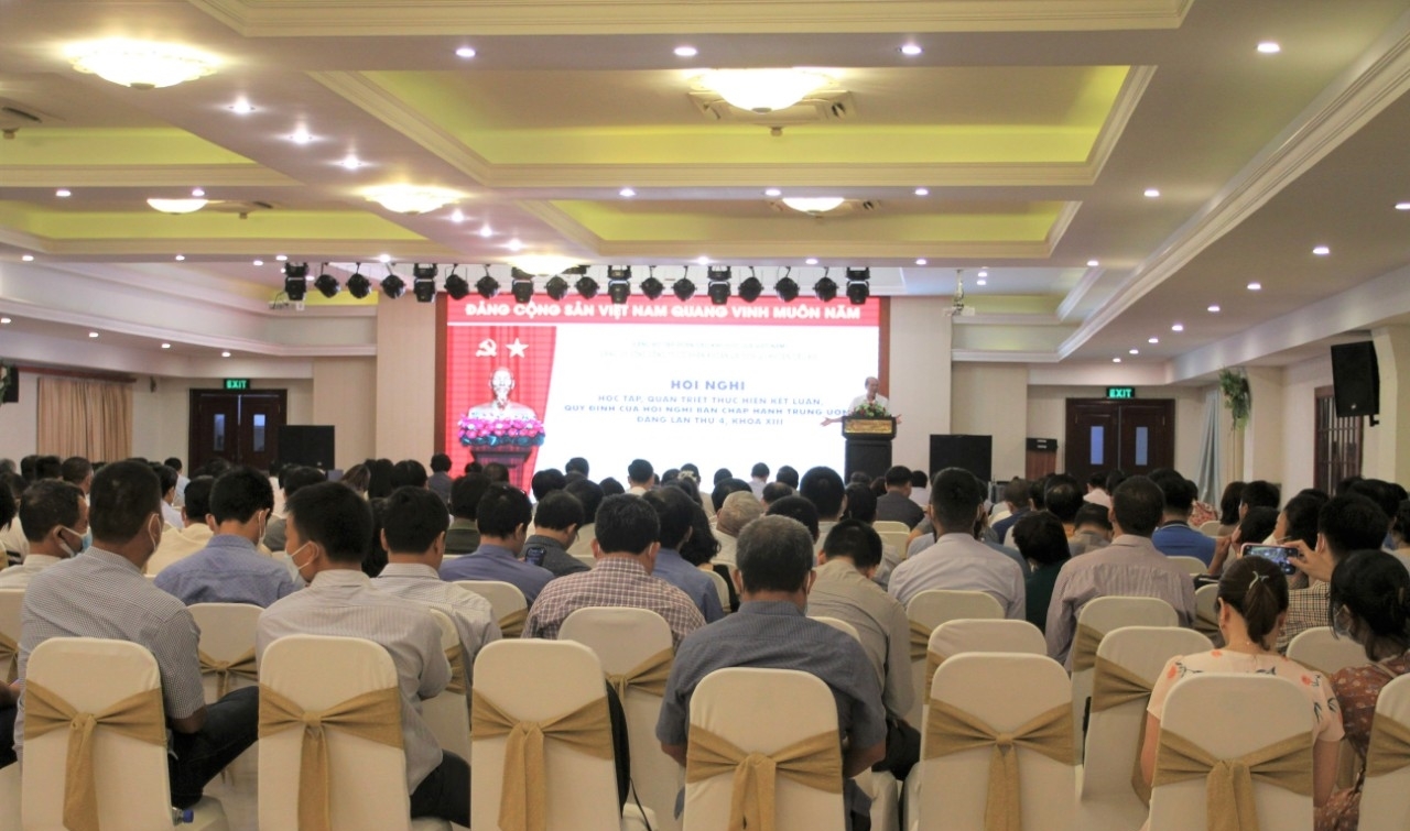 PV Drilling tổ chức Hội nghị học tập, quán triệt thực hiện các Kết luận, Quy định của Hội nghị Ban Chấp hành Trung ương Đảng lần thứ tư, khóa XIII