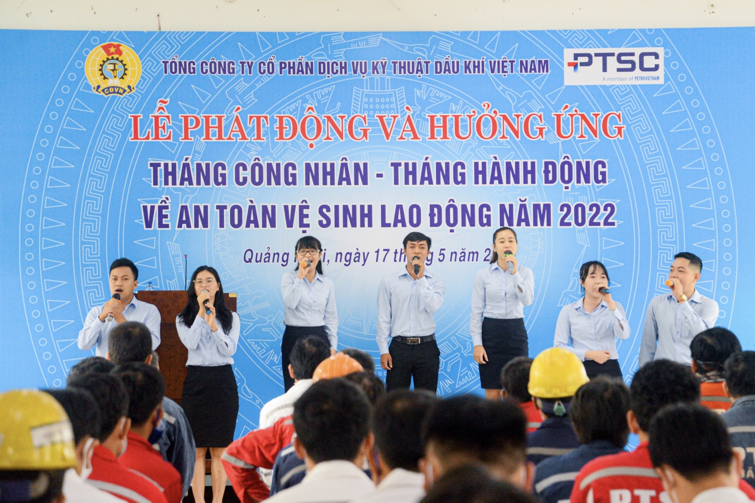 Chuỗi hoạt động của Đoàn Thanh niên PTSC Quảng Ngãi tháng 5/2022