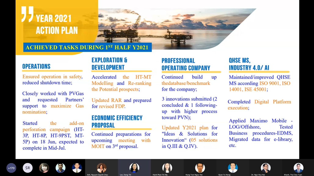 BIENDONG POC vượt mức hầu hết các chỉ tiêu kế hoạch 6 tháng đầu năm BIENDONG POC vượt mức hầu hết các chỉ tiêu kế hoạch 6 tháng đầu năm