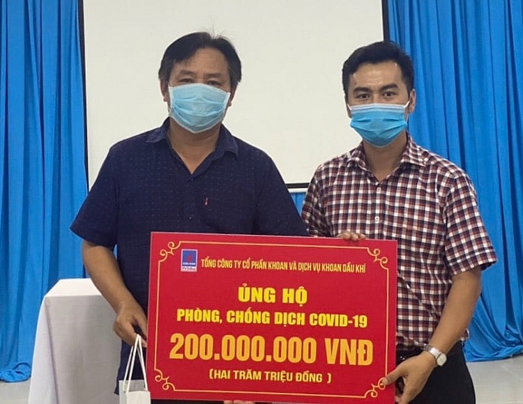 PV Drilling tiếp sức lực lượng tuyến đầu chống dịch tỉnh BR-VT