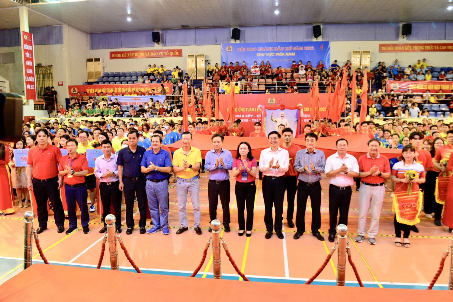 Khai mạc Hội thao ngành Dầu khí khu vực phía Nam năm 2022