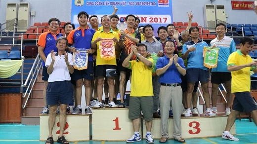 Công đoàn Vietsovpetro tổ chức giải bóng bàn năm 2017 cong doan vietsovpetro to chuc giai bong ban nam 2017