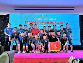 Đội tuyển Bóng đá nam PV Drilling bảo vệ thành công chức vô địch tại Hội thao khu vực phía Nam năm 2022
