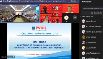 Chi bộ đầu tiên của PVOIL tổ chức sinh hoạt chuyên đề “Đoàn kết - Kỷ cương - Sáng tạo - Hiệu quả”