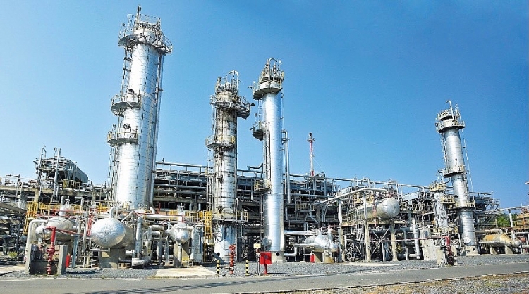 Nhà máy xử lý khí Dinh Cố tại tỉnh Bà Rịa - Vũng Tàu