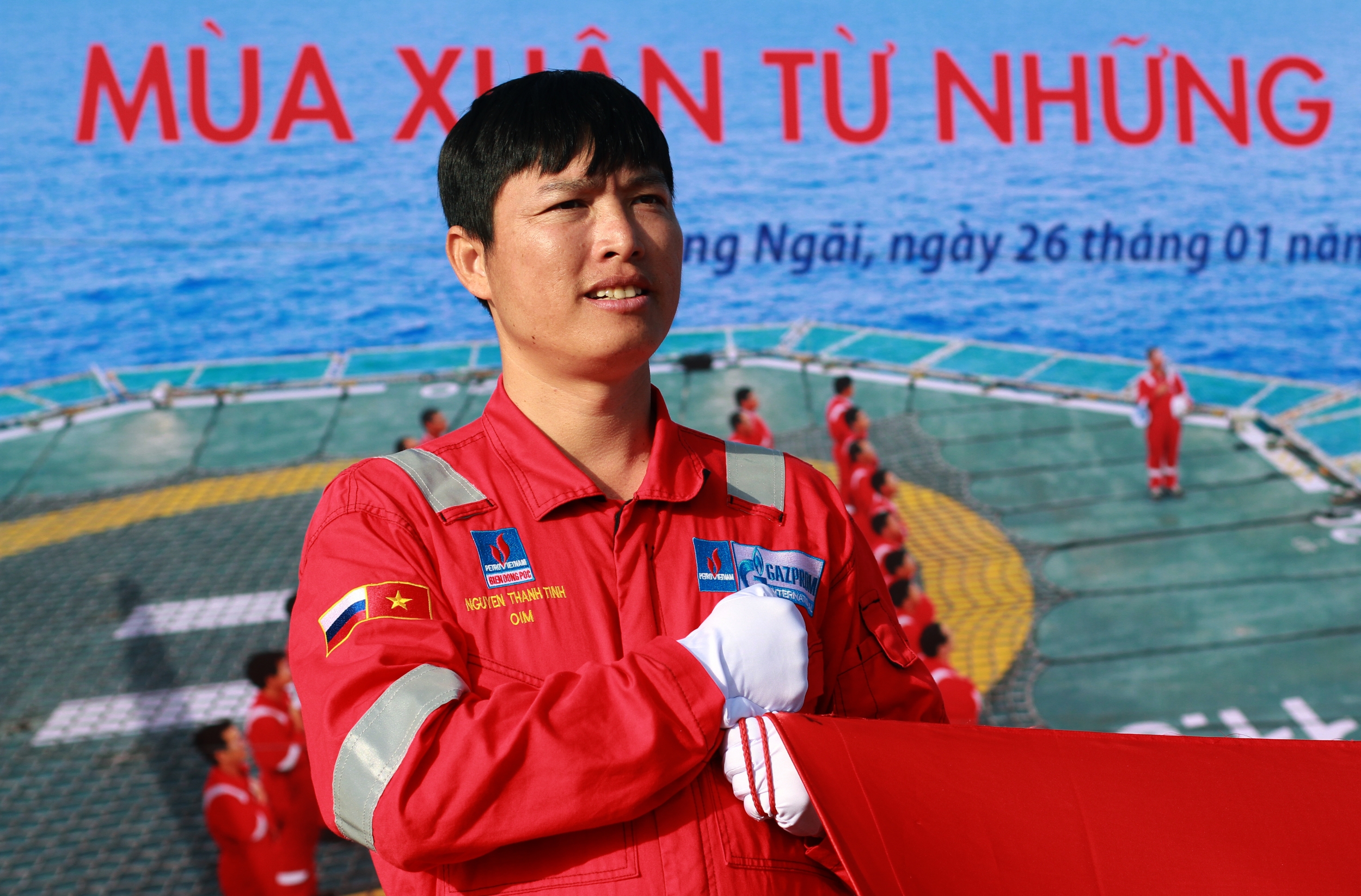 Hành trình Mùa Xuân từ những giếng dầu: Xúc động những hình ảnh từ Dung Quất Hành trình Mùa Xuân từ những giếng dầu: Xúc động những hình ảnh từ Dung Quất