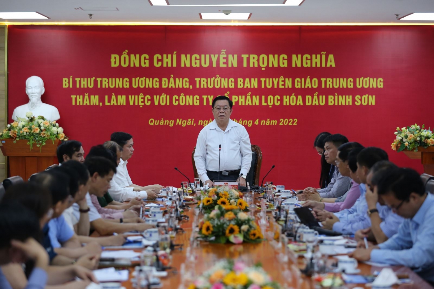 Bí thư Trung ương Đảng, Trưởng ban Tuyên giáo Trung ương Nguyễn Trọng Nghĩa: “BSR cần đoàn kết, vươn lên thành doanh nghiệp tầm cỡ khu vực”