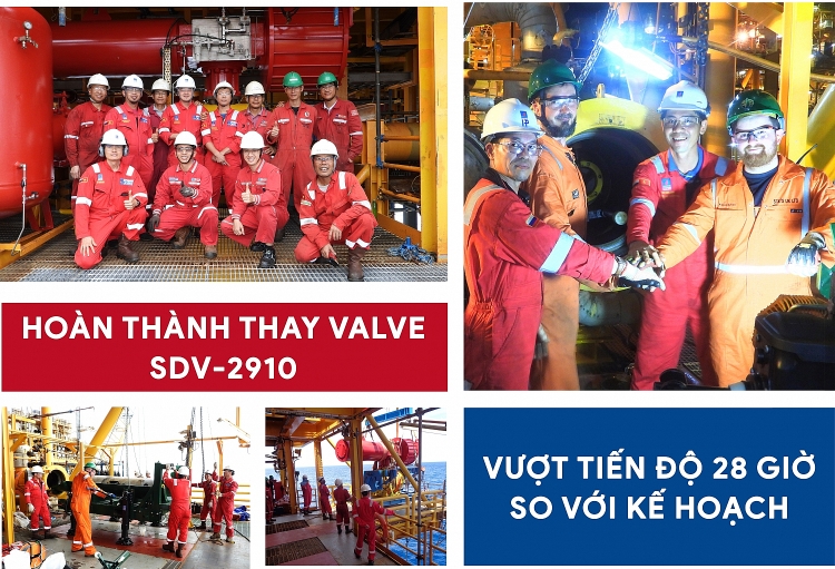 Về đích thành công trong chiến dịch dừng giàn bảo dưỡng tại Hải Thạch – Mộc Tinh