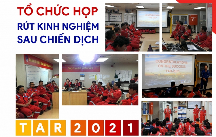 Về đích thành công trong chiến dịch dừng giàn bảo dưỡng tại Hải Thạch – Mộc Tinh