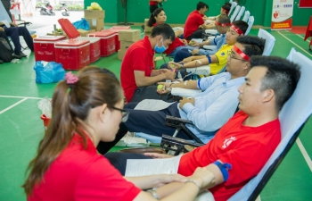 Tuổi trẻ PVCFC tổ chức hiến máu nhân đạo kết nối trái tim Việt