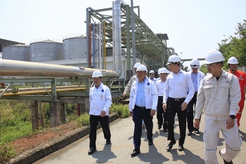 Lãnh đạo PVN kiểm tra tình hình Nhà máy nhiên liệu sinh học Bình Phước