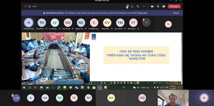 PVFCCo tổ chức hội thảo về hệ thống An toàn công nghệ - PSM